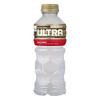 POWERADE Ultra Sports Drink Zero Sugar White Cherry - 20 Fl. Oz. - Image 1