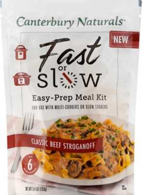 Canterbury Naturals Meal Kit Beef Stroga - 5.4 Oz - Image 2