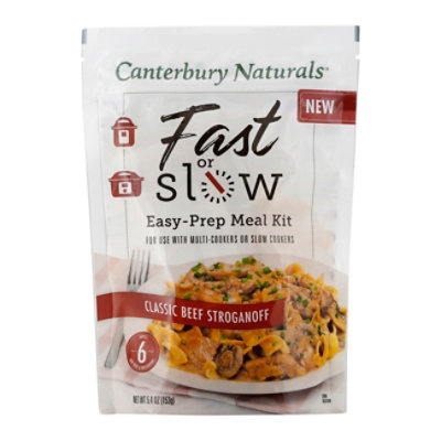 Canterbury Naturals Meal Kit Beef Stroga - 5.4 Oz