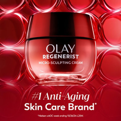 Olay Regenerist Micro Sculpting Cream Face Moisturizer - 0.5 Oz - Image 2