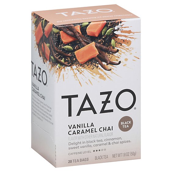 TAZO Tea Bags Black Tea Vanilla Caramel Chai - 20 Count