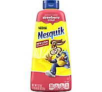 Nestle Nesquik Milk Flavoring Strawberry Syrup - 22 Oz