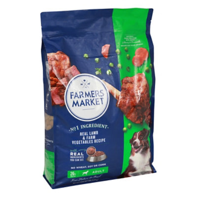 Farmers market outlet dog food