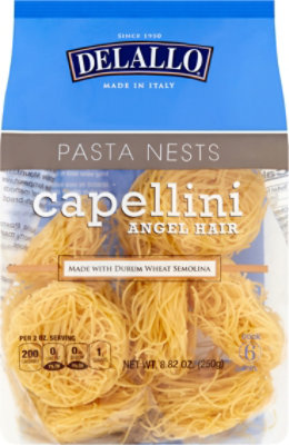 Delallo Nest Capellini Dangelo - 8.8 Oz - Image 2