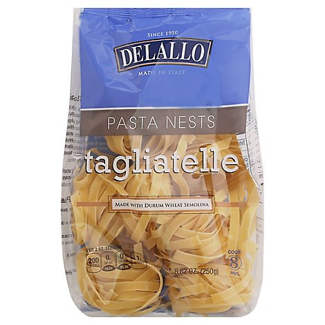 Delallo Nest Tagliatelle - 8.8 Oz