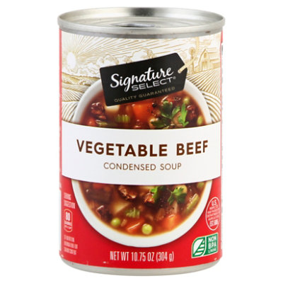 Signature SELECT Vegetable Beef Condensed Soup - 10.75 Oz