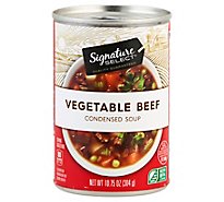 Signature Select Soup Condensed Vegetable Beef - 10.75 Oz