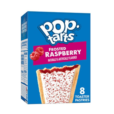 Pop-Tarts Toaster Pastries Frosted Raspberry Breakfast Foods 8 Count - 13.5 Oz - Image 2