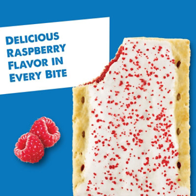 Pop-Tarts Toaster Pastries Frosted Raspberry Breakfast Foods 8 Count - 13.5 Oz - Image 5