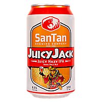 Santan Juicy Jack Hazy Ipa In Cans - 6-12 Fl. Oz. - Image 1