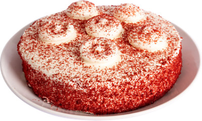 Red Velvet Cake Single Layer - Each - Image 1
