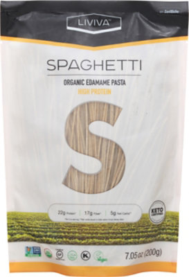 Liviva Organic Edamame Pasta Spaghetti - 7.05 Oz - Image 2