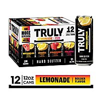 Truly Hard Seltzer Lemonade Variety Pack Spiked & Sparkling Water - 12-12 Fl. Oz.
