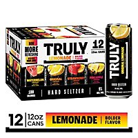Truly Hard Seltzer Lemonade Variety Pack Spiked & Sparkling Water - 12-12 Fl. Oz. - Image 1