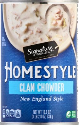 Signature Select Soup Homestyle Clam Chowder - 18.8 Oz - Image 2