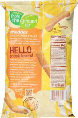 From The Ground Up Cauliflower Stalks Cheddar - 4 Oz - Image 6