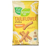 From The Ground Up Cauliflower Stalks Cheddar - 4 Oz