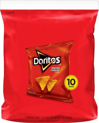 Doritos Tortilla Chips Nacho Cheese - 10-1 Oz - Image 6