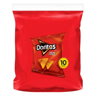 Doritos Tortilla Chips Nacho Cheese - 10-1 Oz - Image 1