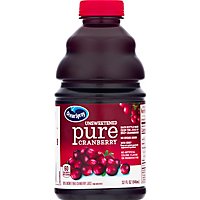 Ocean Spray Juice Pure Cranberry Unsweetened - 32 Fl. Oz. - Image 2
