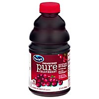 Ocean Spray Juice Pure Cranberry Unsweetened - 32 Fl. Oz. - Image 1