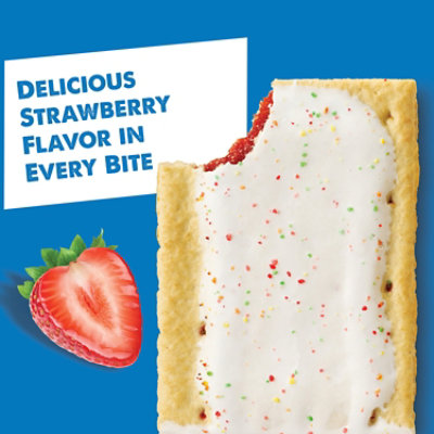 Pop-Tarts Breakfast Toaster Pastries Frosted Strawberry Family Pack - 3.381 Lb - Image 3