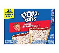 Pop-Tarts Breakfast Toaster Pastries Frosted Strawberry 32 Count - 54.1 Oz