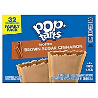 Pop-Tarts Breakfast Toaster Pastries Frosted Brown Sugar Cinnamon 16 Count - 54.1 Oz - Image 3