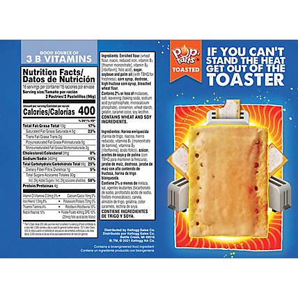 Pop-Tarts Breakfast Toaster Pastries Frosted Brown Sugar Cinnamon 16 Count - 54.1 Oz - Image 6