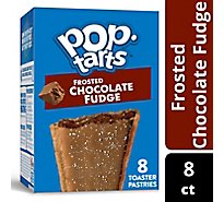 Pop-Tarts Toaster Pastries Breakfast Foods Frosted Chocolate Fudge 8 Count - 13.5 Oz