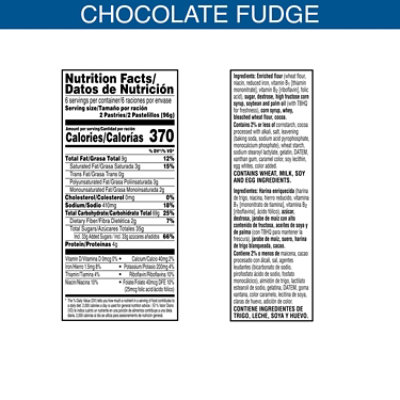 Pop-Tarts Toaster Pastries Frosted Chocolate Fudge Breakfast Foods 12 Count - 20.3 Oz - Image 7