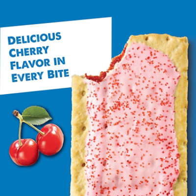 Pop-Tarts Toaster Pastries Breakfast Foods Frosted Cherry 12 Count - 20.3 Oz - Image 4