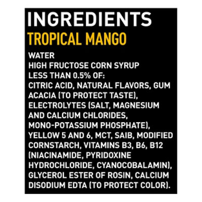 POWERADE Sports Drink Tropical Mango - 28 Fl. Oz. - Image 5