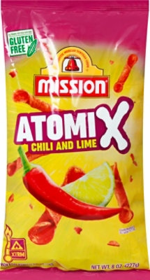 Mission Atomix Chili & Lime Tortilla Chips - 8 Oz - Image 2