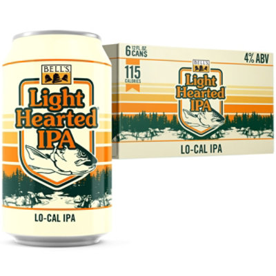 Bell's Light Hearted IPA Beer 4% ABV in Cans - 6-12 Fl. Oz. - Image 2