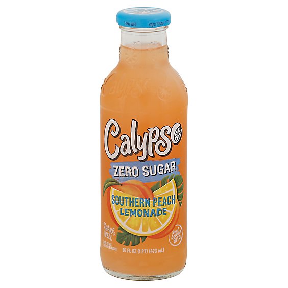 Calypso Lemonade Light Southern Peach - 16 Oz