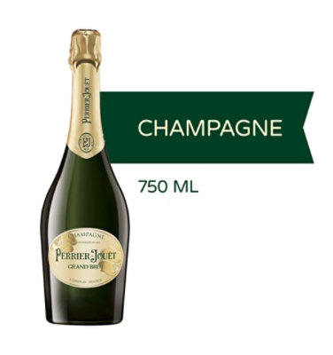 Perrier-Jouet Shape Grand Brut Champagne Bottle - 750 Ml - Image 1