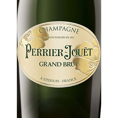 Perrier-Jouet Shape Grand Brut Champagne Bottle - 750 Ml - Image 2