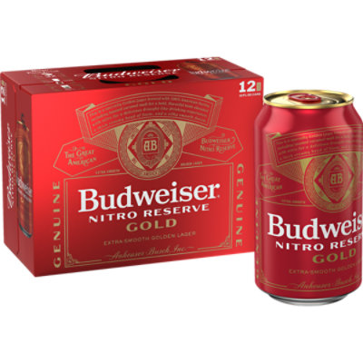 Budweiser Nitro Reserve 12pk Can - 12-12 Fl. Oz.