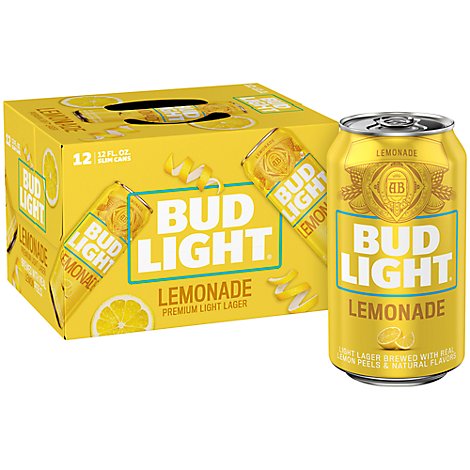 Bud Light Lemonade 12pk Can - 12-12 Fl. Oz.