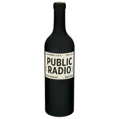 Public Radio Paso Robles Red Wine - 750 Ml - Image 3