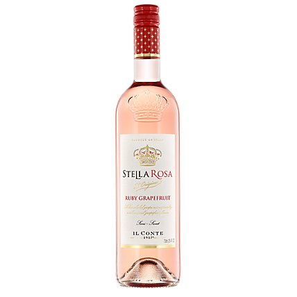Il Conte Stella Rosa Ruby Rose Grapefruit Wine - 750 Ml - Image 2