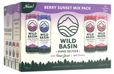 Wild Basin Boozy Sparkling Water Berry Mixed Pk In Cans - 12-12 Fl. Oz.