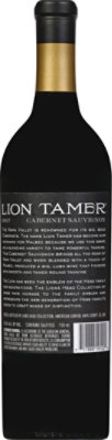 Hess Lion Tamer Napa Cabernet Wine - 750 Ml - Image 5