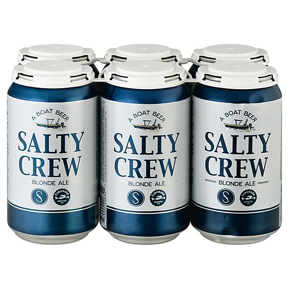 Coronado Brewing Salty Crew Blonde Ale In Cans - 6-12 Fl. Oz.