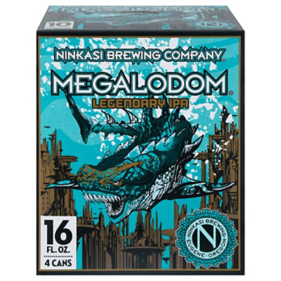 Ninkasi Megalodom In Cans - 4-16 Fl. Oz. - Image 3