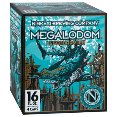 Ninkasi Megalodom In Cans - 4-16 Fl. Oz.
