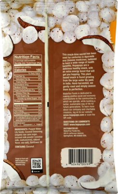 Hopapops Coconut Popped Lotus Seed - 2.3 Oz - Image 5