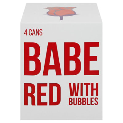 Babe Red With Bubbles Wine - 4-250 Ml - Image 3