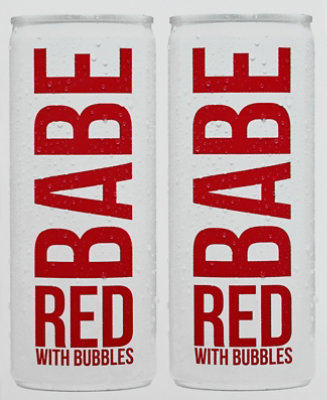 Babe Red With Bubbles Wine - 4-250 Ml - Image 4